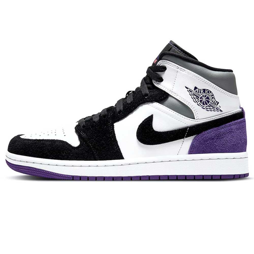 Air Jordan 1 Mid 'Varsity Purple'