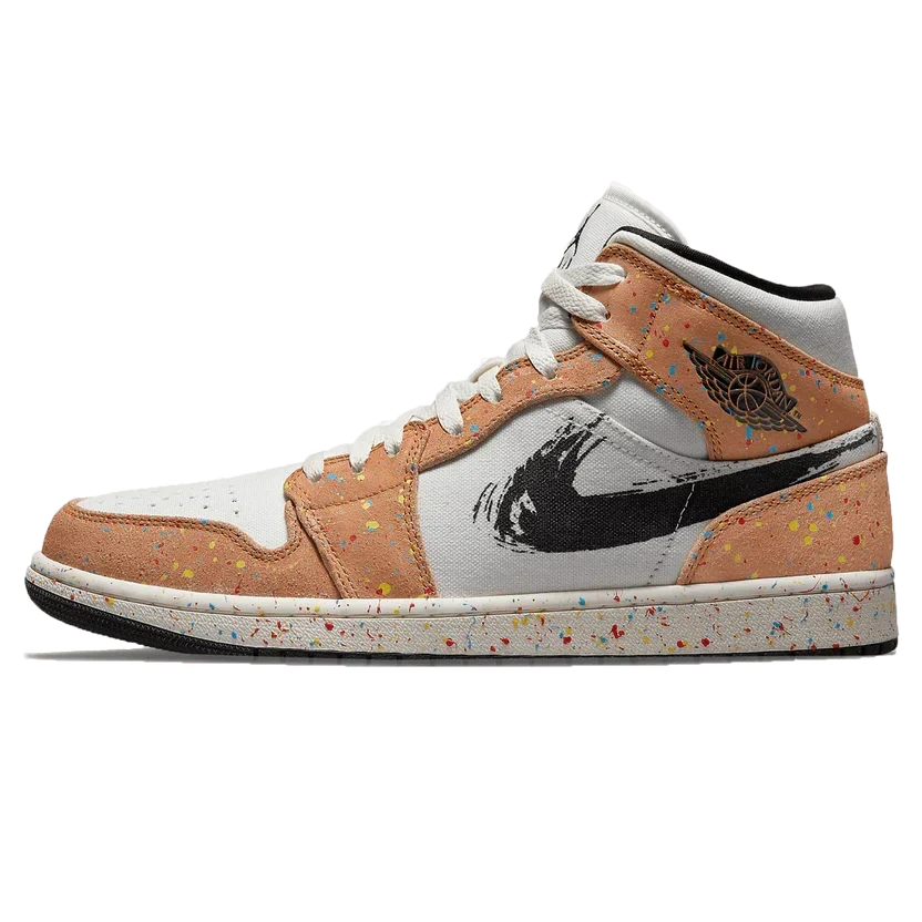 Air Jordan 1 Mid 'Brushstroke'