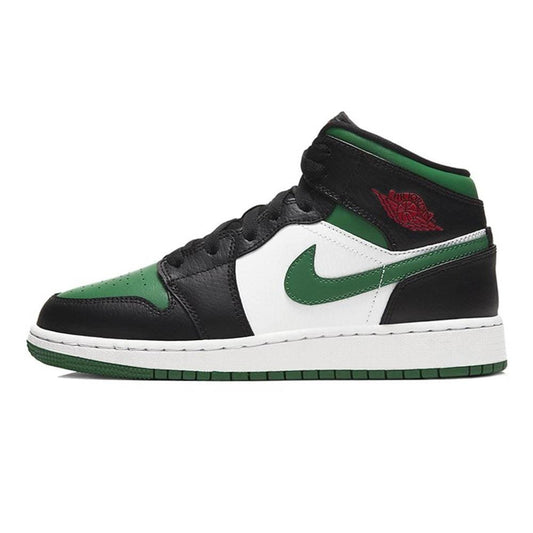 Air Jordan 1 Mid 'Green Toe'